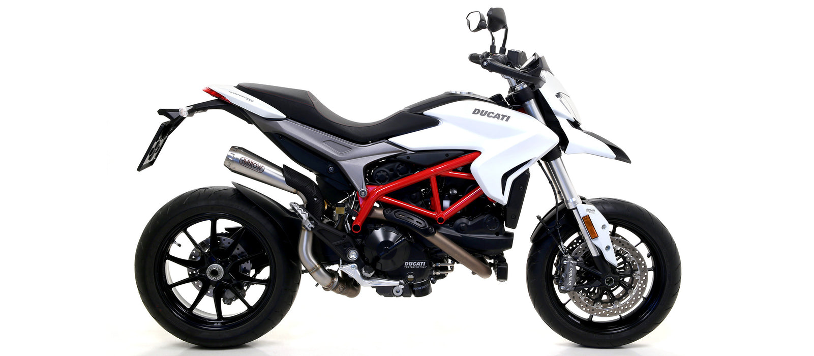 71211PR | ARROW EXHAUST | Ducati Hypermotard 2016/2018 | Pro-Race titanium silencer
