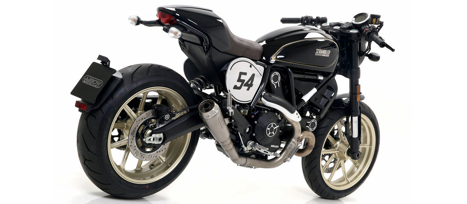 Ducati Scrambler 800 Cafè Racer 2017-18 | Pro-Race titanium silencer