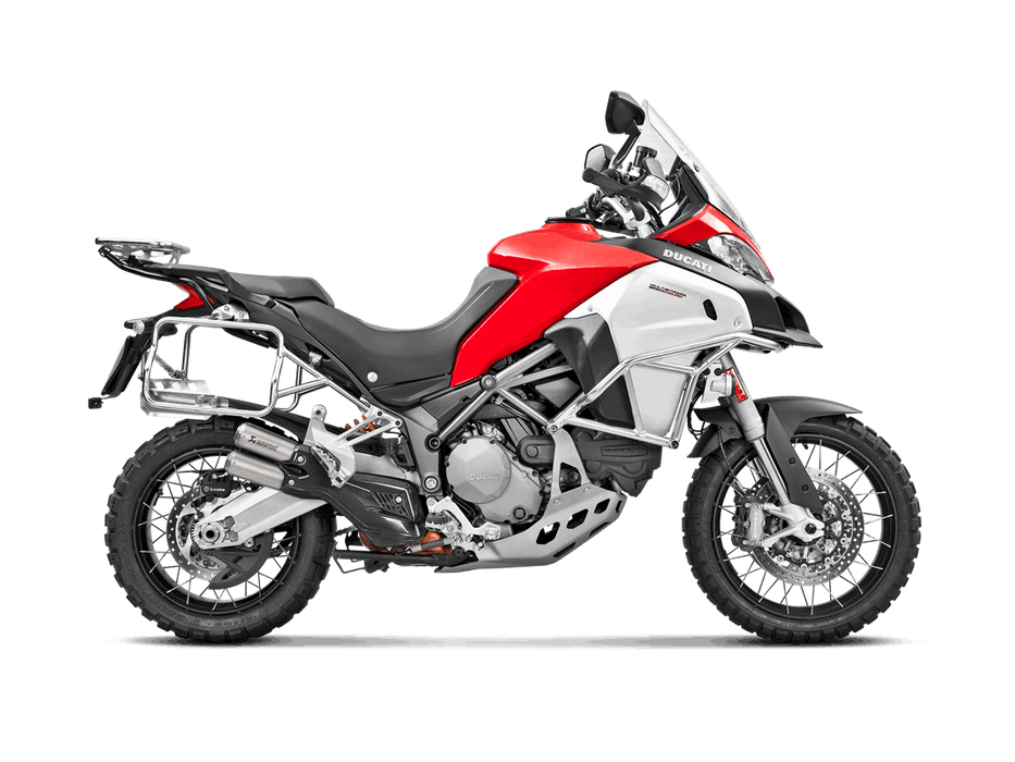 S-D9SO10-HIFFT | AKRAPOVIC | Ducati Multistrada 950 / 950 S 2017 -2020 Slip-On Line (Titanium)