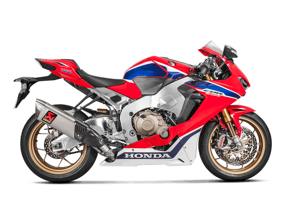 S-H10SO17-HAPXLT/1 | AKRPOVIC | Honda CBR 1000 RR 2017-2019 Slip-On Line (Titanium)