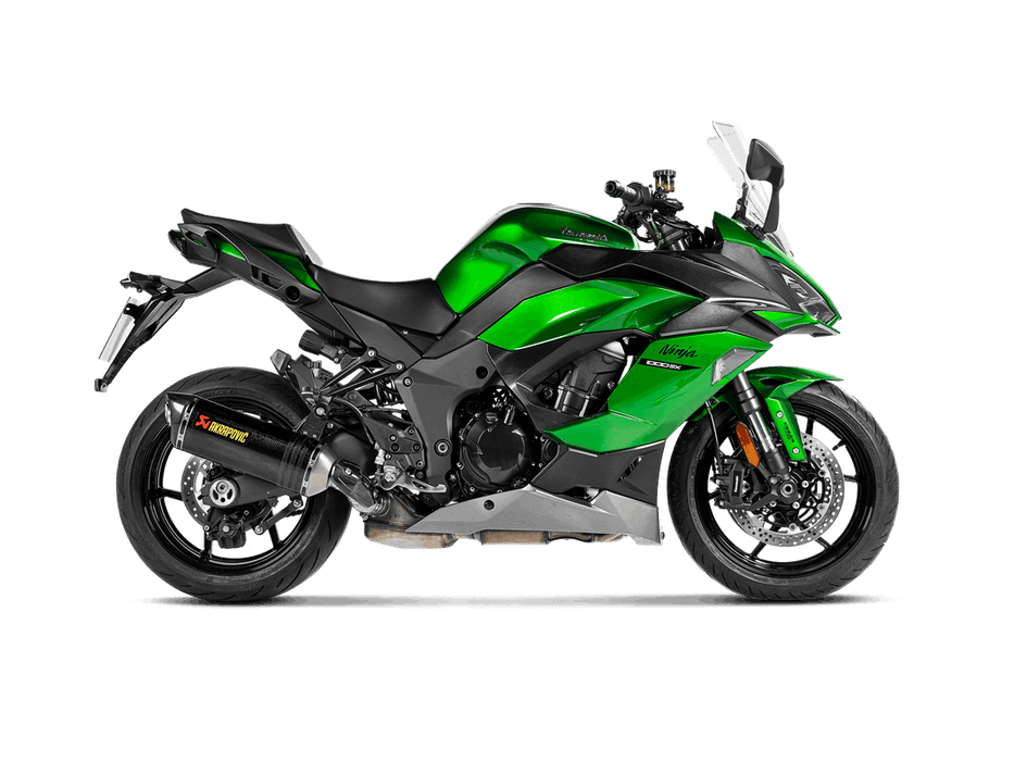 S-K10SO24-HRC | AKRAPOVIC | Kawasaki Ninja 1000SX 2020 -2024 Slip-On Line (Carbon)