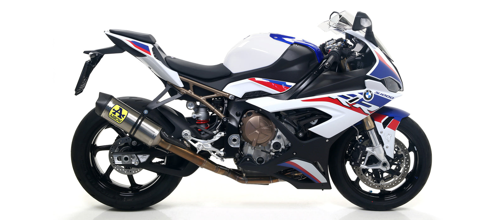 71768MI | ARROW EXHAUST | for BMW S1000RR 2019-2025 | Titanium racing collectors