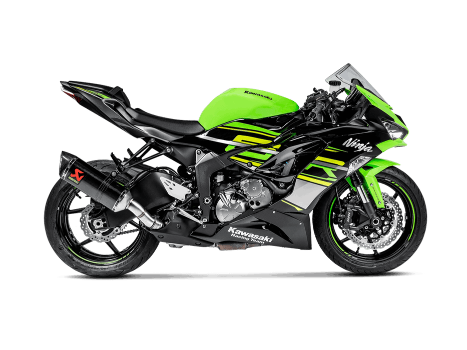 S-K6SO7-ZC | AKRAPOVIC  |  Kawasaki Ninja ZX-6R 636 2013 -2025 Slip-On Line (Carbon)
