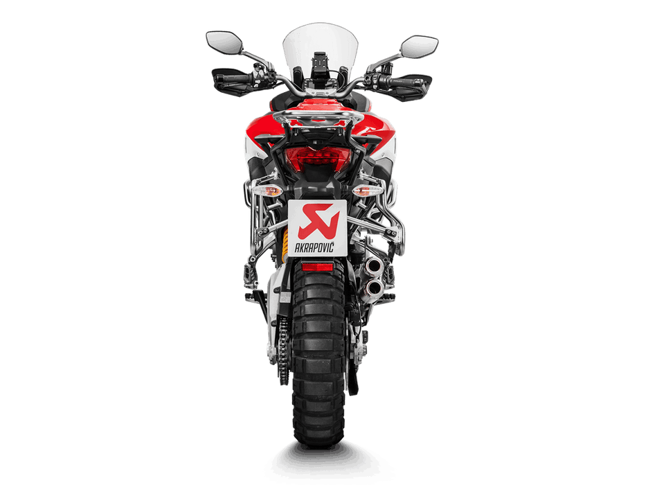 S-D9SO10-HIFFT | AKRAPOVIC | Ducati Multistrada 1260 Enduro 2019 -2020 Slip-On Line (Titanium)