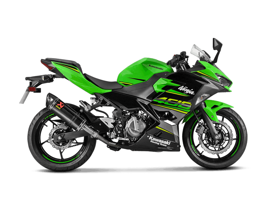 S-K4SO6-APC | AKRAPOVIC | Kawasaki Ninja 400 2018 -2025 Slip-On Line (Carbon)