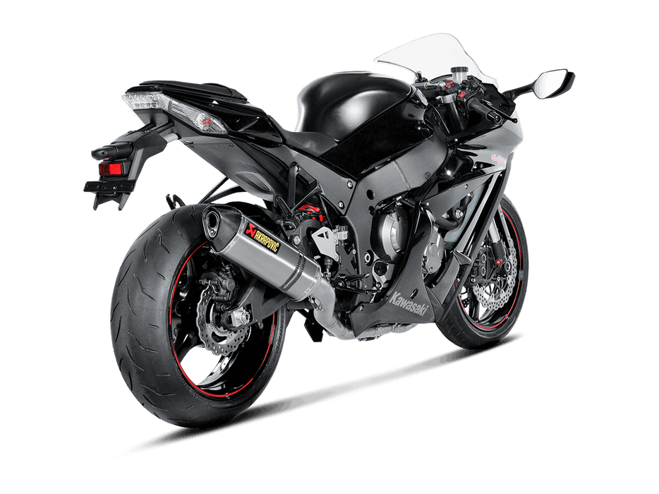 S-K10SO13-ZT | AKRAPOVIC | Kawasaki Ninja ZX-10R 2011 -2015 Slip-On Line (Titanium)