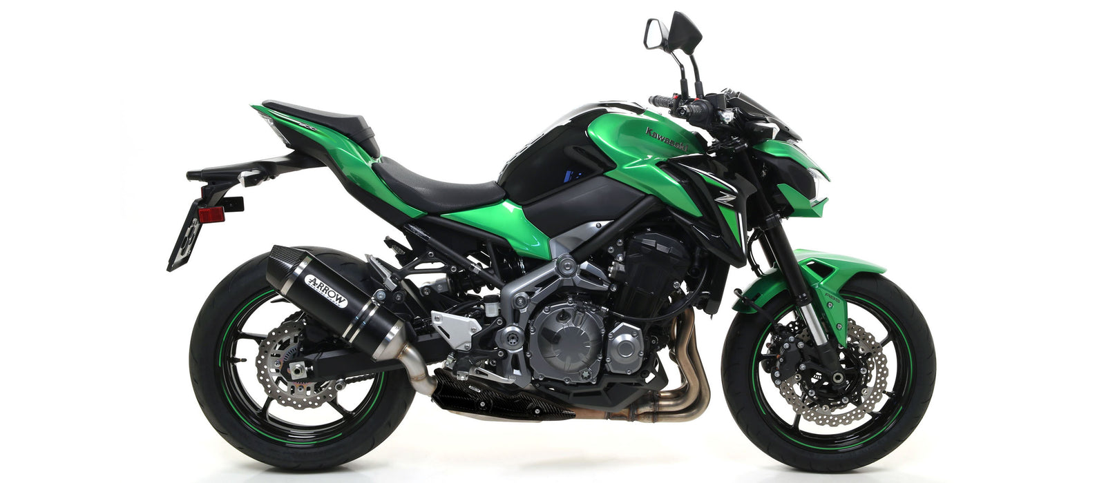 11004MI | ARROW EXHAUST | Kawasaki Z 900 2017-2019 | heat shield