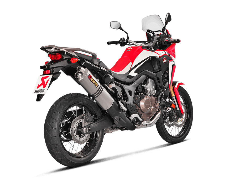 S-H10SO16-WT | ARAPOVIC | Honda CRF1000L Africa Twin 2016-2019 Slip-On Line (Titanium)