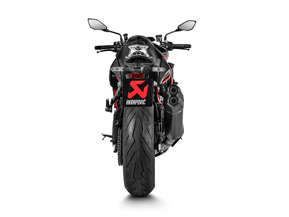 S-K10SO25-HGITBL| AKRAPOVIC  | Kawasaki Z H2 2020 -2021 Slip-On Line (Titanium)