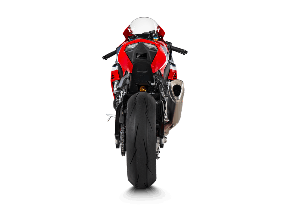 S-H10SO25-APLT/TD | AKRPOVIC | Honda CBR 1000RR-R Fireblade / SP 2020-2024 Slip-On Line (Titanium) Track Day