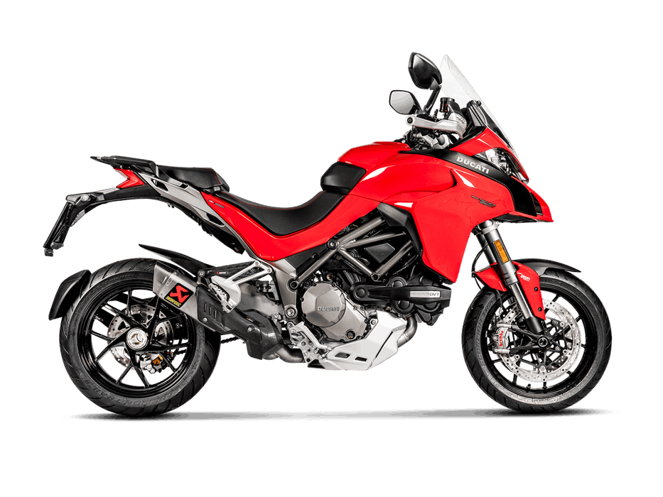 E-D12E6 | AKRAPOVIC | Ducati Multistrada 1260 / 1260 S 2018 -2020 Optional Header (Titanium)
