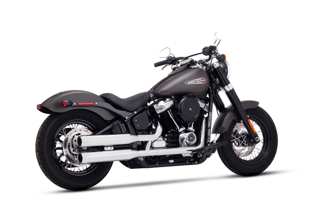 Rinehart Racing |  3.5 inch slip-ons for Milwaukee Eight - 107/114 Fatboy | 2018-Up