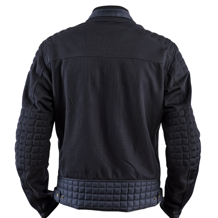 Helstons SONNY Mesh fabric motorcycle Jacket in Blue
