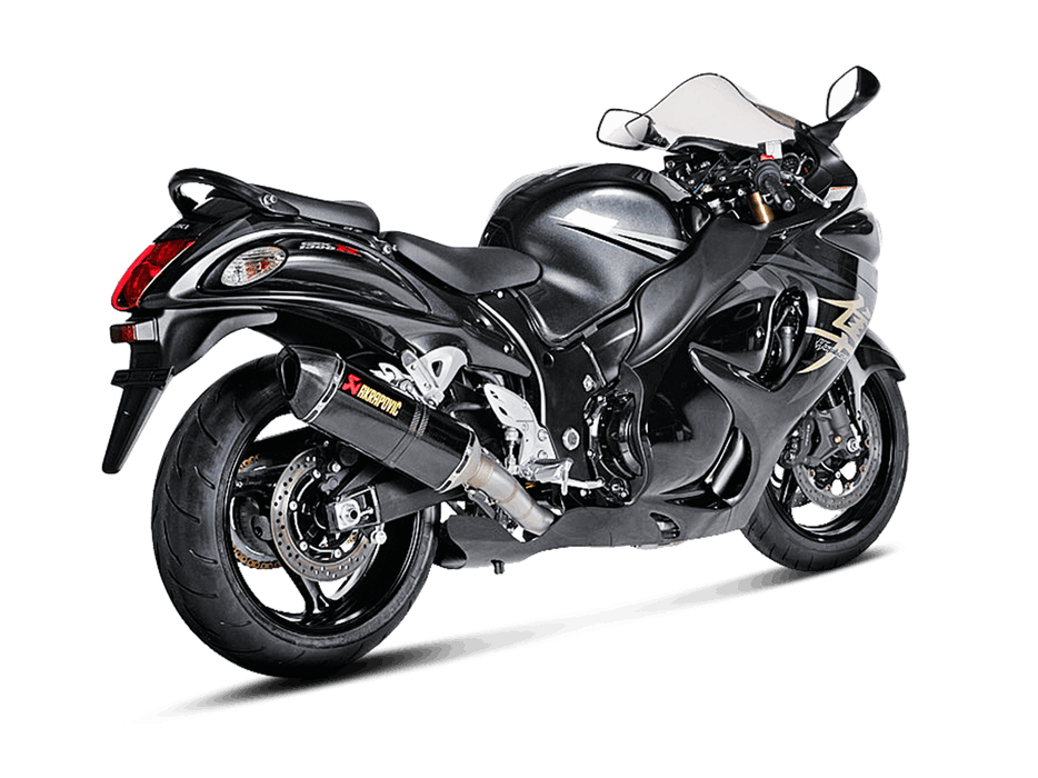 S-S13R2-RC| AKRAPOVIC | Suzuki GSX-1300R Hayabusa 2008 -2017 Racing Line (Carbon)