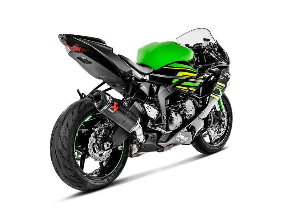 S-K6SO7-ZC | AKRAPOVIC  |  Kawasaki Ninja ZX-6R 636 2013 -2025 Slip-On Line (Carbon)