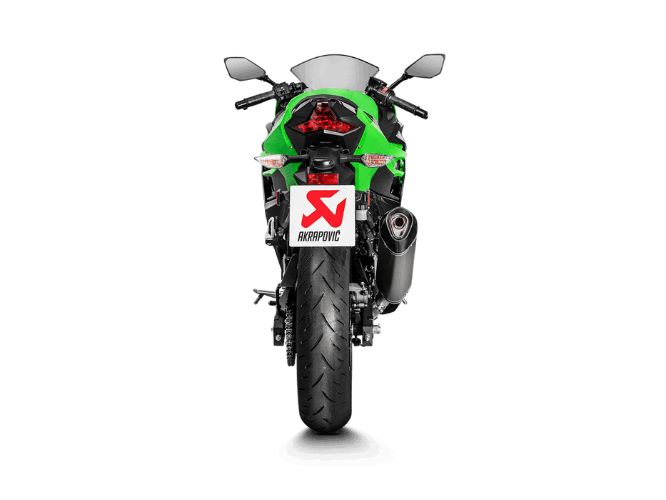 S-K4SO5-HRT | AKRAPOVIC | Kawasaki Ninja 400 2018 -2020 Slip-On Line (Titanium)