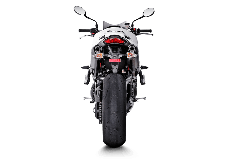S-T10SO1-HRC |  AKRAPOVIC | Triumph Speed Triple 1050 2011 -2015 Slip-On Line (Carbon)