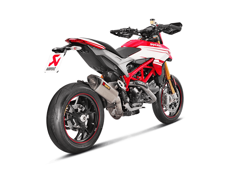 S-D9SO8-RT | AKRAPOVIC | Ducati Hyperstrada 2013 -2018 Slip-On Line (Titanium)