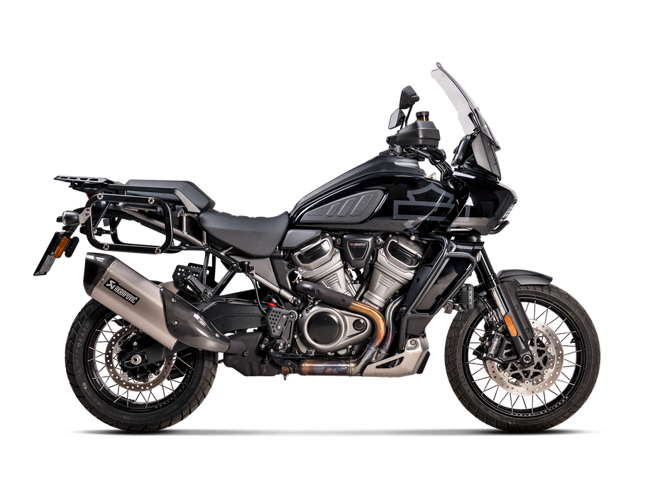 S-HD12SO1-HAFT |ARAPOVIC | HARLEY-DAVIDSON PAN AMERICA 1250 2021-2024 - Slip-On Line (Titanium)
