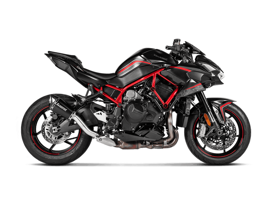 S-K10SO26-ASZSSBL | AKRAPOVIC  | Kawasaki Z H2 2020 -2021 Slip-On Line (Titanium)