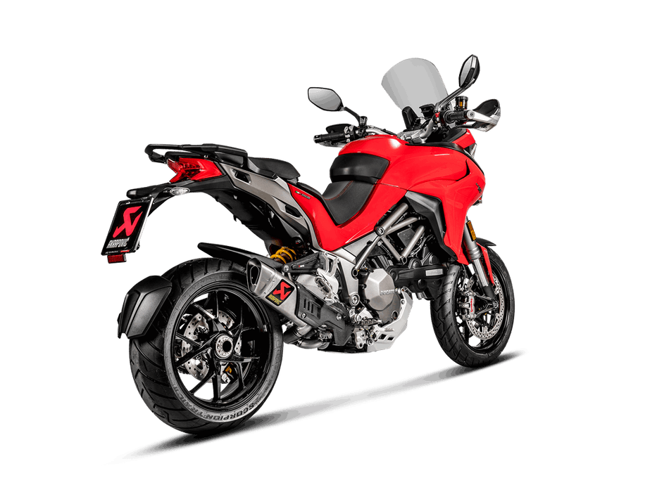 E-D12E6 | AKRAPOVIC | Ducati Multistrada 1260 / 1260 S 2018 -2020 Optional Header (Titanium)