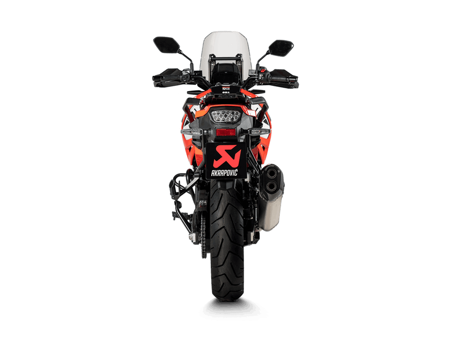S-S10SO16-HAFT| AKRAPOVIC |  Suzuki V-Strom 1000 2014 -2019 Slip-On Line (Titanium)