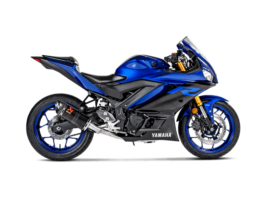 S-Y3R1-APC | AKRAPOVIC | Yamaha YZF-R3 2019 -2021 Racing Line (Carbon)