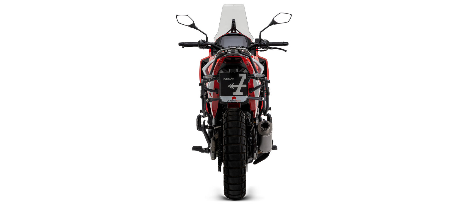 71778MI | ARROW EXHAUST|  MOTO MORINI X-CAPE 650 2022-2024 | Racing Link Pipe interchangeable with original one