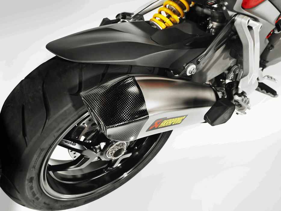 S-D12SO7-HHX2T | AKRAPOVIC | Ducati Multistrada 1200 2015 -2017 Slip-On Line (Titanium)