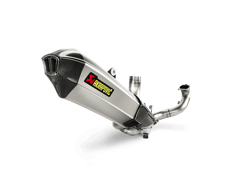 E-D12E4 | AKRAPOVIC | Ducati Multistrada 1200 2015 -2017 Optional Header (Titanium)