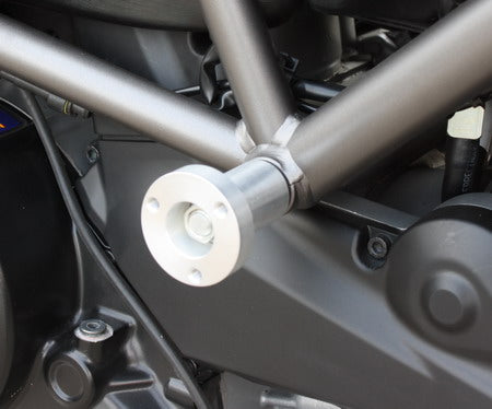 85493-D18-SH | GSG-MOTOTECHNIK | Crash pad set | Ducati Multistrada 1200/S/Touring/DVT 2016-2019