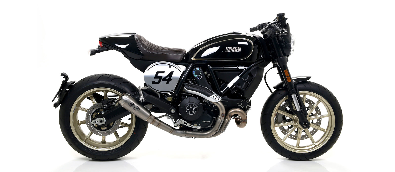 Ducati Scrambler 800 Cafè Racer 2017-18 | Pro-Race titanium silencer