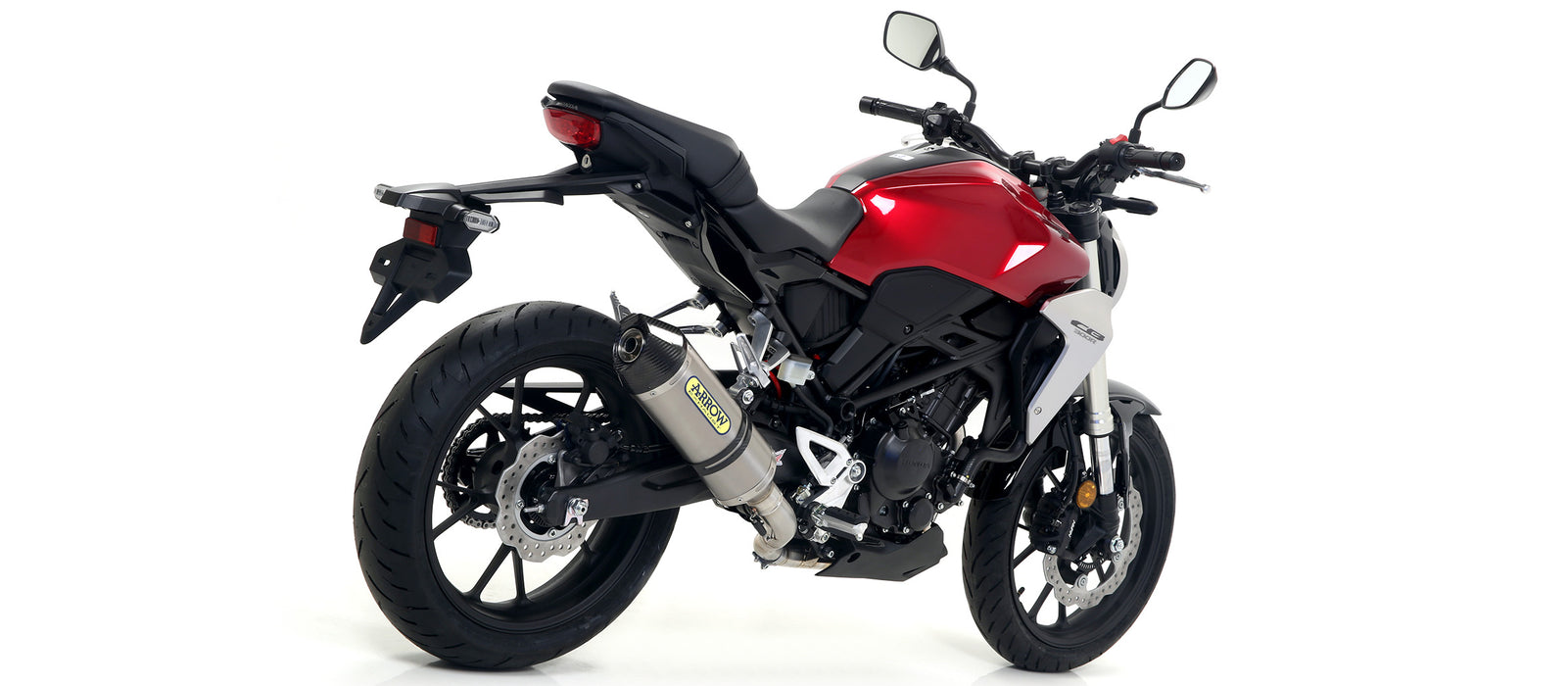 71695MI | ARROW EXHAUST | Honda CB 300 R 2018-20 | Racing link pipe for original collectors