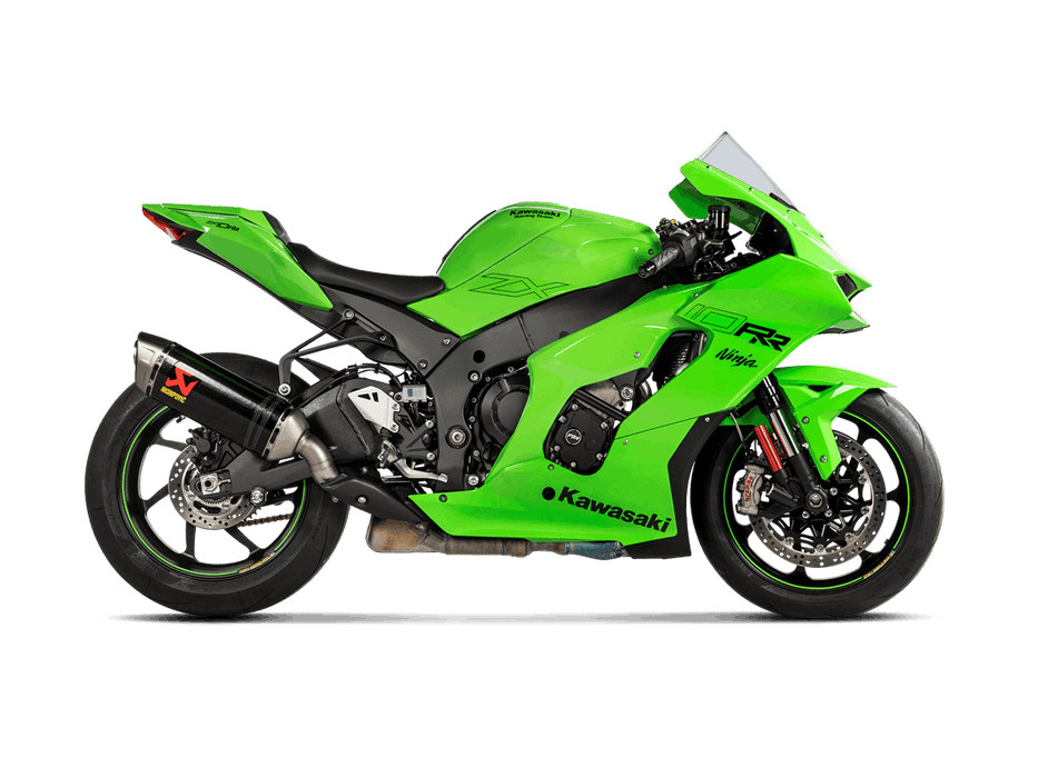 S-K10SO27-HRC | AKRAPOVIC | Kawasaki ZX-10R 2021-25 Slip-On Line (Carbon)
