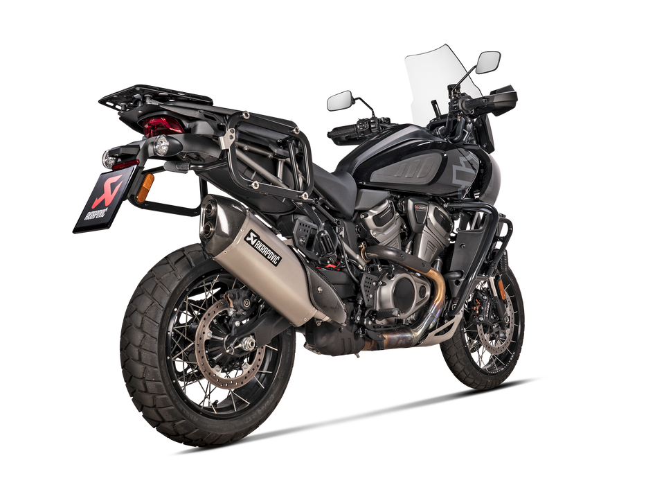 S-HD12SO1-HAFT |ARAPOVIC | HARLEY-DAVIDSON PAN AMERICA 1250 2021-2024 - Slip-On Line (Titanium)