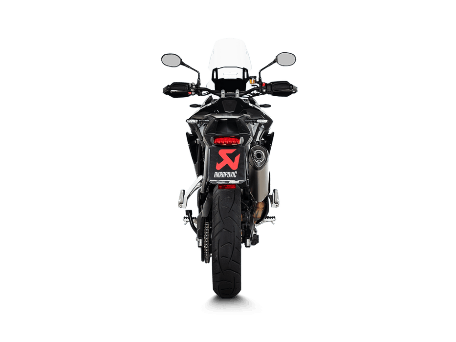 S-T9SO3-HRT | AKRAPOVIC | Triumph Tiger 900 2020 -2023  Slip-On Line (Titanium)