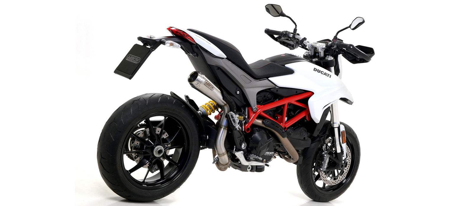 71211PR | ARROW EXHAUST | Ducati Hypermotard 2016/2018 | Pro-Race titanium silencer