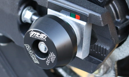 HSKP-7-389-H72 | GSG-MOTOTECHNIK | Pad set rear wheel with groove for jack stands  | Honda CRF1100L Africa Twin 2019-2021