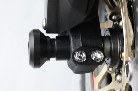 GSG-MOTOTECHNIK | Pad set front wheel with groove for jack stands | Honda CRF1100L Africa Twin 2019-2021