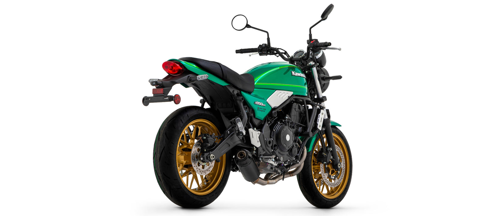 ARROW EXHAUST | Kawasaki Z 650 RS 2021-24 | Full system Rebel with aluminium polish rear end cap