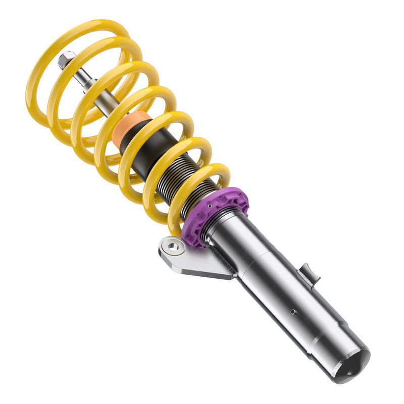 10220032 | KW Coilover | KW Coilover suspension V1 inox | Car type: BMW 3 (E90) 390L, 390X, 3L, M3, M3 GTS, M390 02/2004-02/2012 320 d - 125kW - 1995ccm - 4 cyl. - Rear-Wheel Drive  Only Models Year: 04/2005-01/2012 Axle Load FA/RA (kg): -1090/-1135