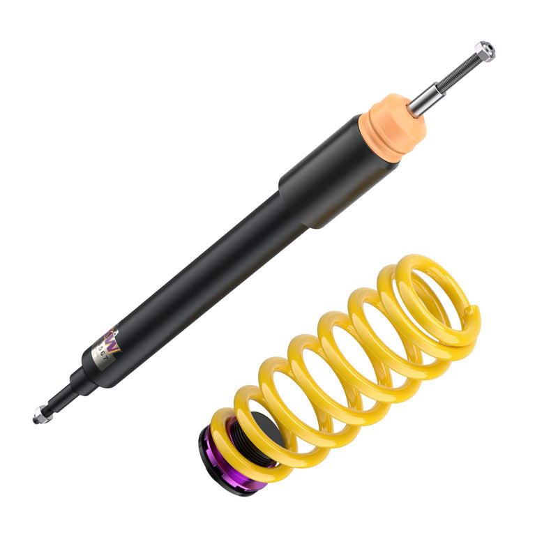 10220032 | KW Coilover | KW Coilover suspension V1 inox | Car type: BMW 3 (E90) 390L, 390X, 3L, M3, M3 GTS, M390 02/2004-02/2012 320 d - 125kW - 1995ccm - 4 cyl. - Rear-Wheel Drive  Only Models Year: 04/2005-01/2012 Axle Load FA/RA (kg): -1090/-1135