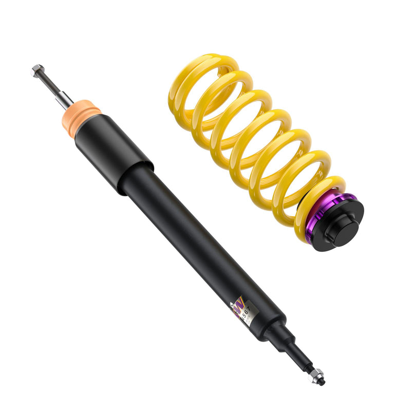 10220032 | KW Coilover | KW Coilover suspension V1 inox | Car type: BMW 3 (E90) 390L, 390X, 3L, M3, M3 GTS, M390 02/2004-02/2012 320 d - 125kW - 1995ccm - 4 cyl. - Rear-Wheel Drive  Only Models Year: 04/2005-01/2012 Axle Load FA/RA (kg): -1090/-1135
