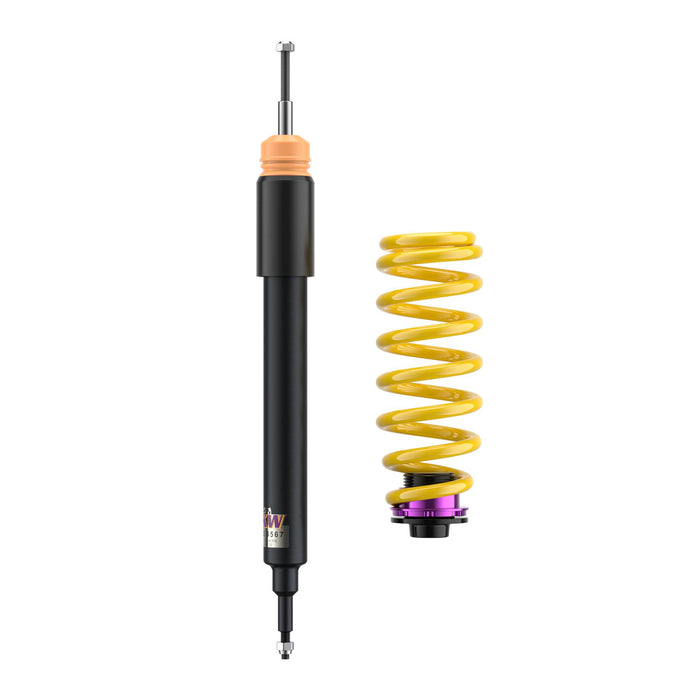 10220032 | KW Coilover | KW Coilover suspension V1 inox | Car type: BMW 3 (E90) 390L, 390X, 3L, M3, M3 GTS, M390 02/2004-02/2012 320 d - 125kW - 1995ccm - 4 cyl. - Rear-Wheel Drive  Only Models Year: 04/2005-01/2012 Axle Load FA/RA (kg): -1090/-1135