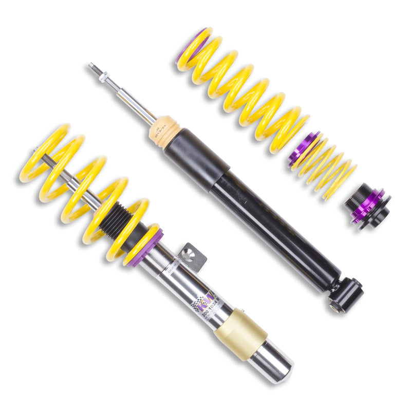 10220067 | KW Coilover suspension V1 inox | Car type: BMW 3 (E90) 390L, 390X, 3L, M3, M3 GTS, M390 02/2004-02/2012 M3 - 309kW - 3999ccm - 8 cyl. - Rear-Wheel Drive  Only Models Year: 09/2007- Axle Load FA/RA (kg): -1060/-1190