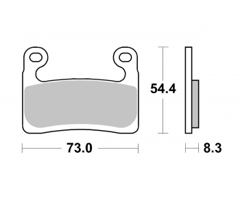 Braking P50994 ; Braking Pad Set Sinter-Metal
