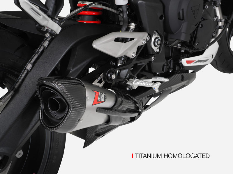 ZTP103T00TCR  | ZARD EXHAUST | STREET TRIPLE 765 | 2023-24 - FULL KIT