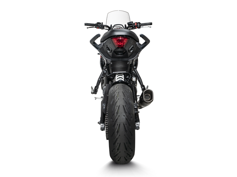 S-T6R2-CQTBL | AKRAPOVIC | Triumph  Tiger Sport 660  2024-26 | Racing LIne(Titanium)