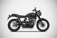 ZTP079S00SSR  | ZARD EXHAUST | TRIUMPH STREET SCRAMBLER 17-20 'CROSS' FULL KIT 2017-2020