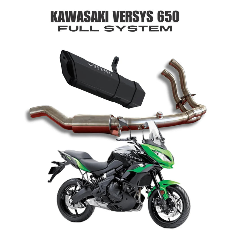 | Barrel | Barrel Rogue 2.0 for Kawasaki Versys 650 Full System|